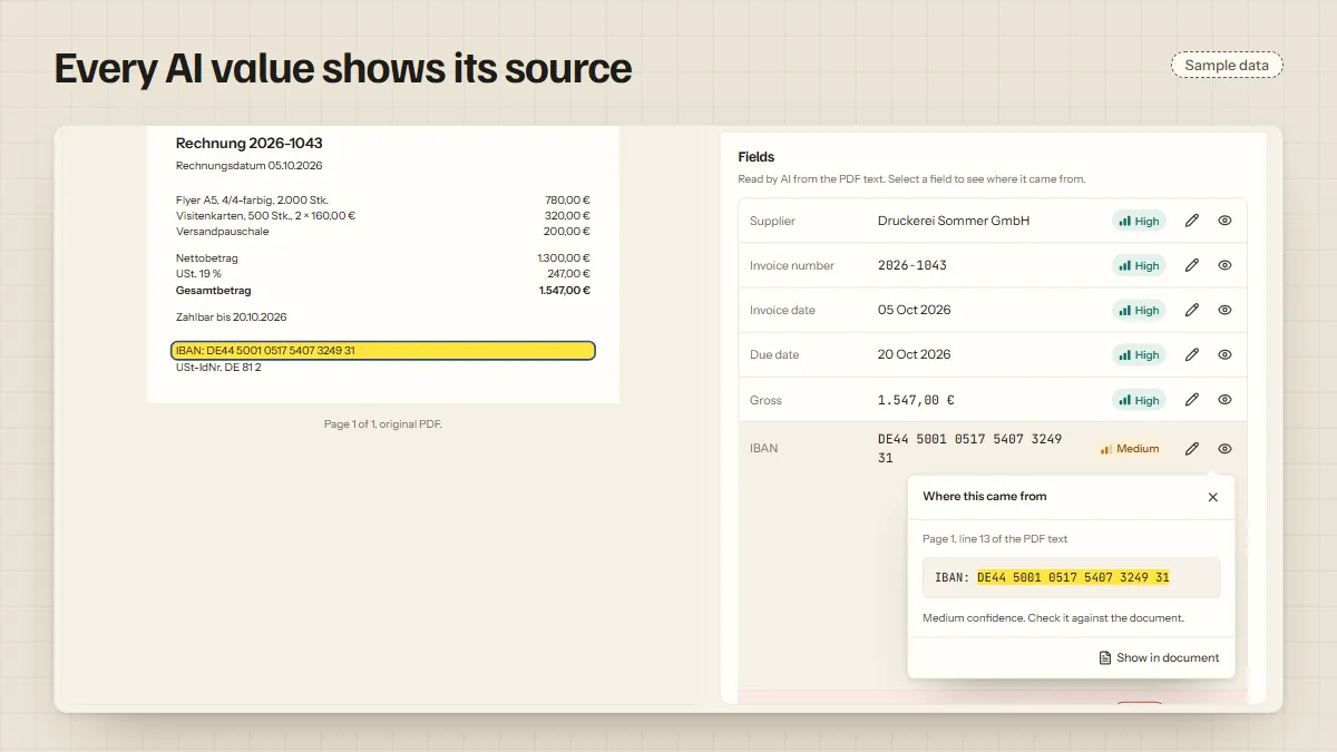 Eingang: screen 3 of 7